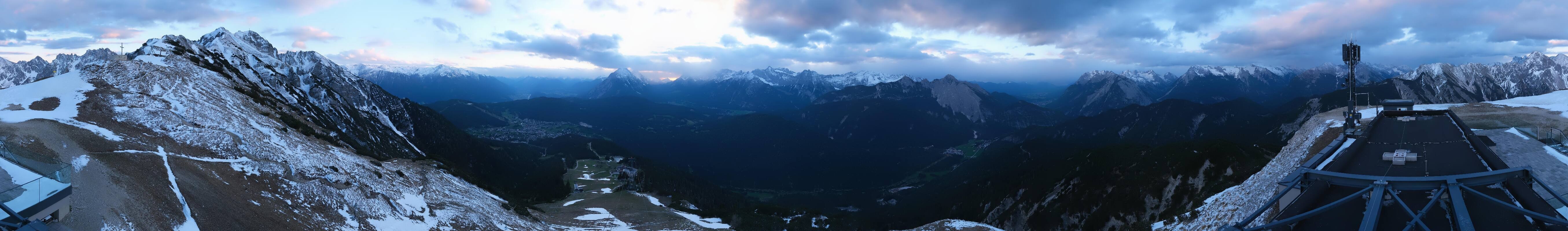 Archiv Foto Webcam Seefeld Rosshütte - Bergstation Seefelder Joch