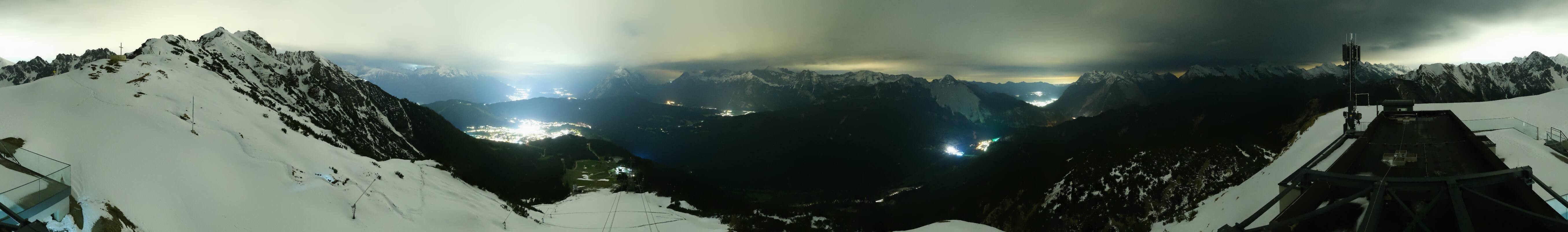 Archiv Foto Webcam Seefeld Rosshütte - Bergstation Seefelder Joch