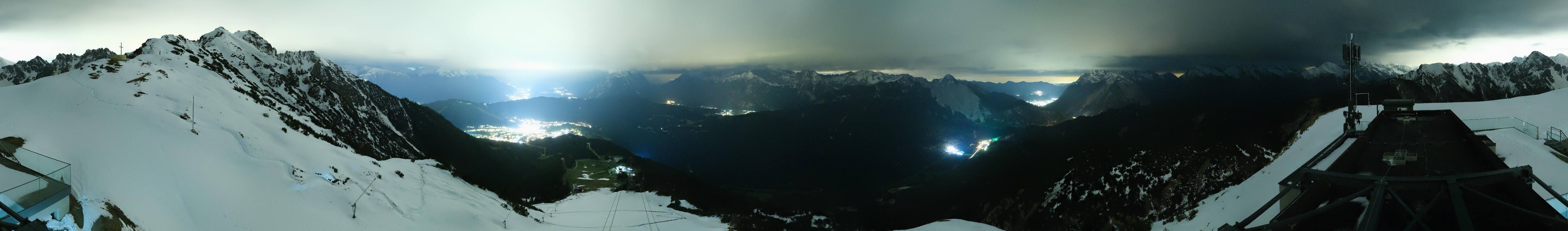 Archiv Foto Webcam Seefeld Rosshütte - Bergstation Seefelder Joch