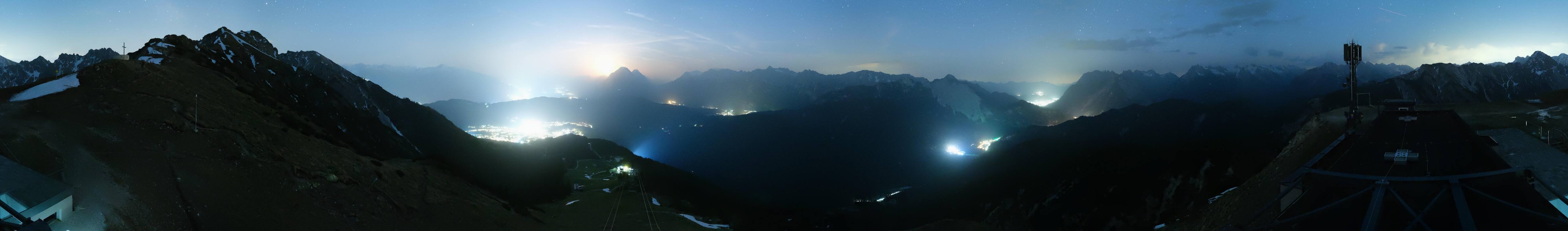 Archiv Foto Webcam Seefeld Rosshütte - Bergstation Seefelder Joch