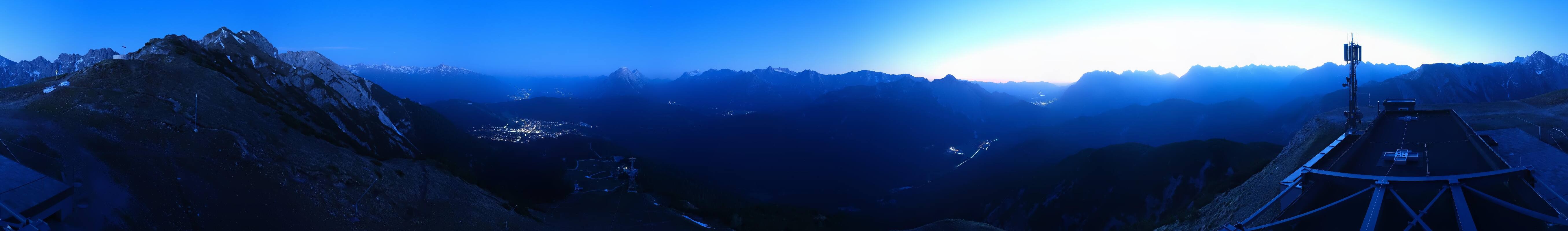 Archiv Foto Webcam Seefeld Rosshütte - Bergstation Seefelder Joch