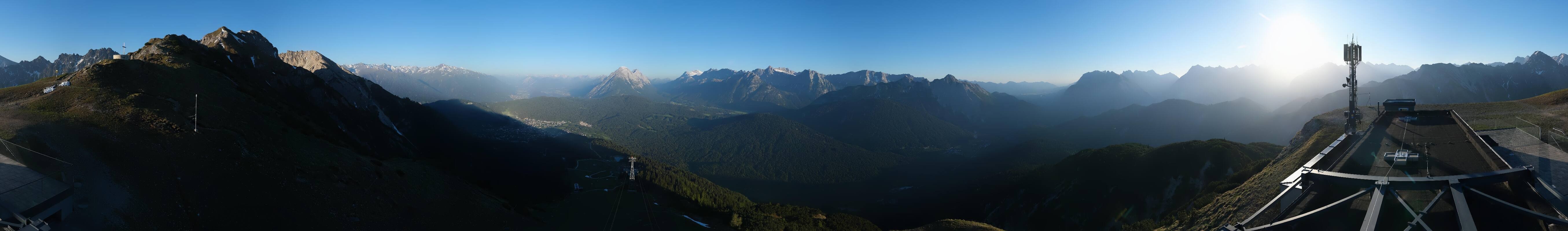 Archiv Foto Webcam Seefeld Rosshütte - Bergstation Seefelder Joch