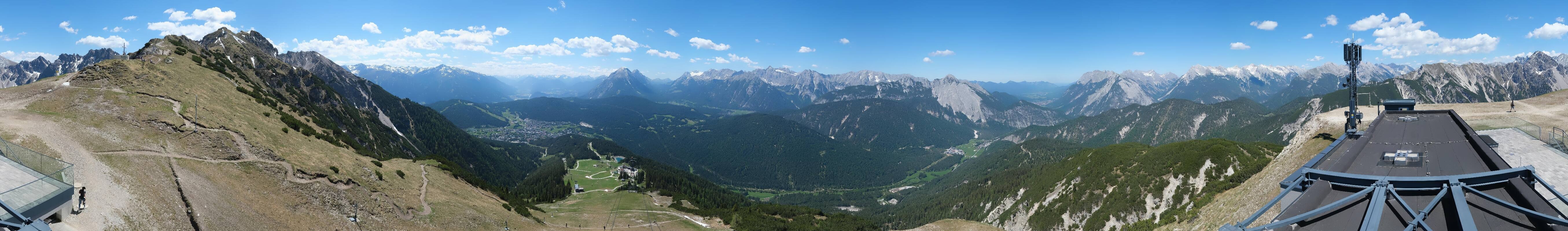 Archiv Foto Webcam Seefeld Rosshütte - Bergstation Seefelder Joch