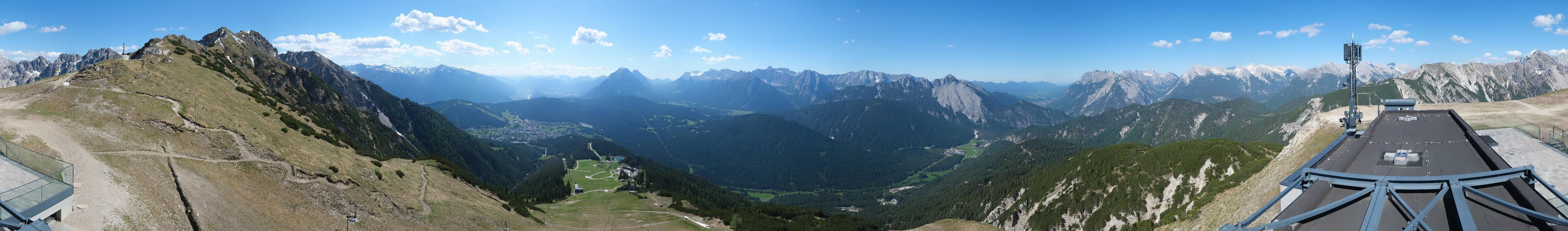 Archiv Foto Webcam Seefeld Rosshütte - Bergstation Seefelder Joch