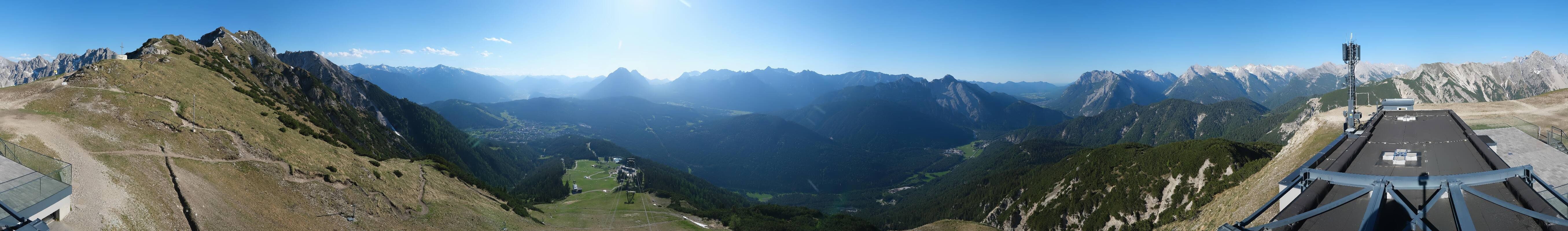 Archiv Foto Webcam Seefeld Rosshütte - Bergstation Seefelder Joch