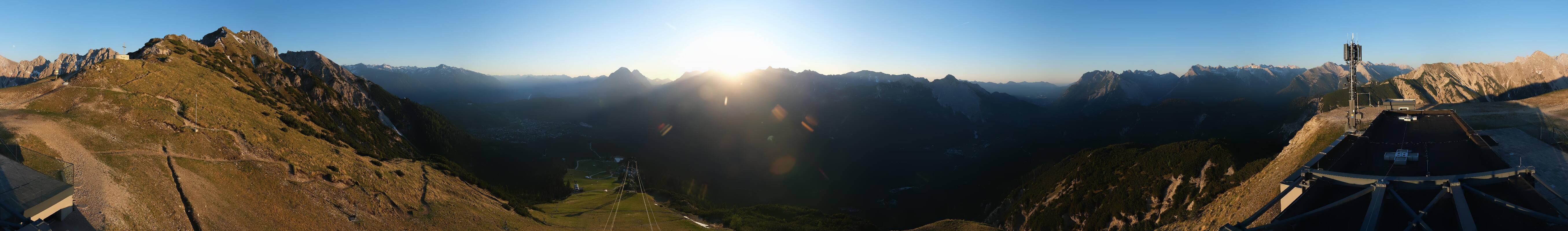 Archiv Foto Webcam Seefeld Rosshütte - Bergstation Seefelder Joch