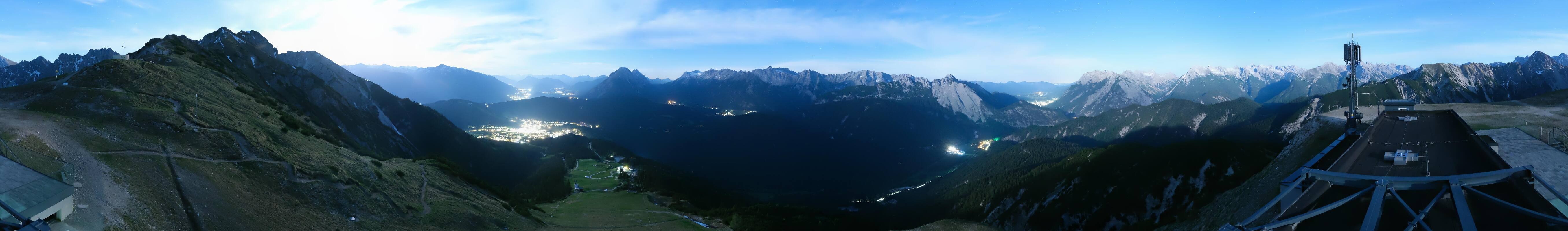 Archiv Foto Webcam Seefeld Rosshütte - Bergstation Seefelder Joch