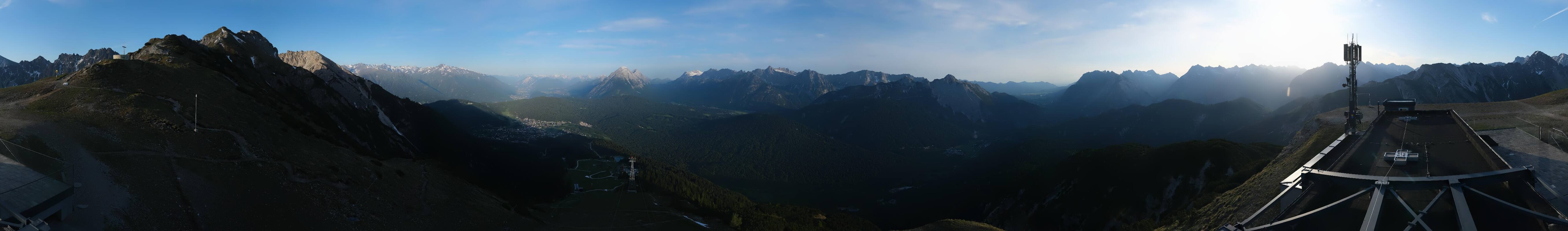 Archiv Foto Webcam Seefeld Rosshütte - Bergstation Seefelder Joch