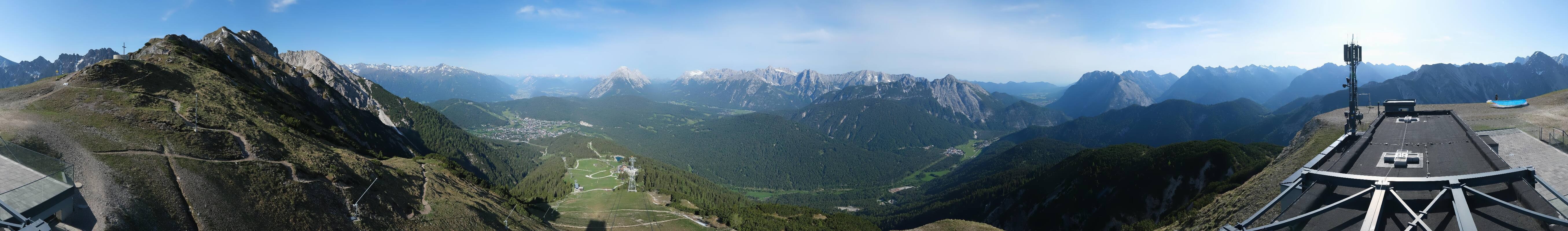 Archiv Foto Webcam Seefeld Rosshütte - Bergstation Seefelder Joch