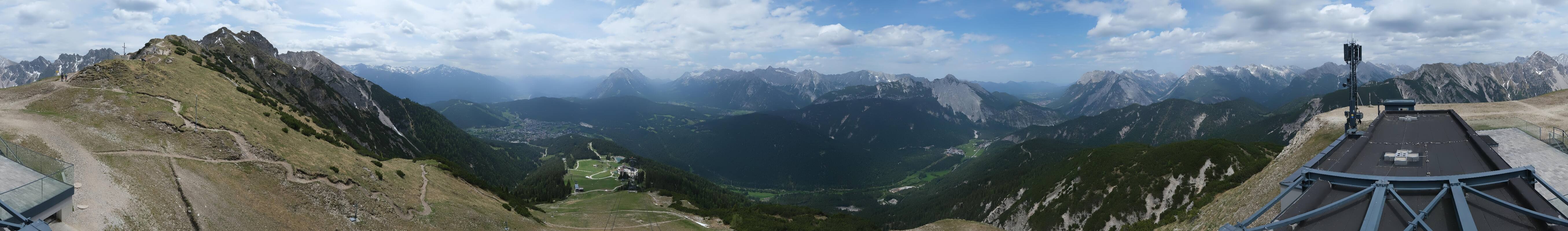 Archiv Foto Webcam Seefeld Rosshütte - Bergstation Seefelder Joch