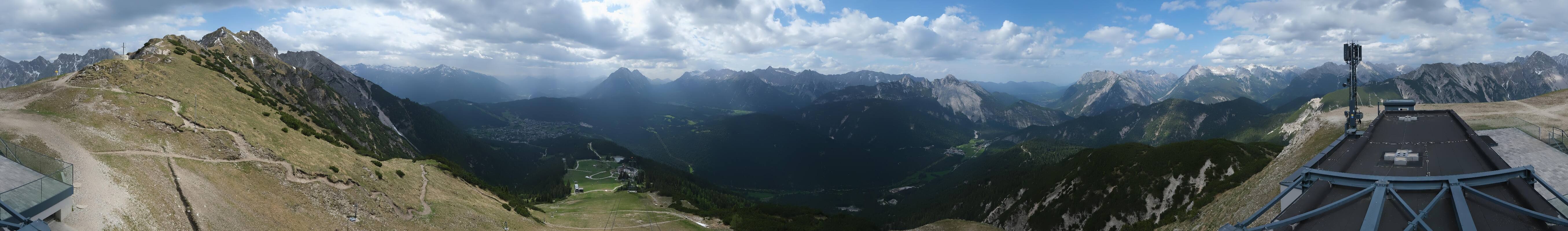 Archiv Foto Webcam Seefeld Rosshütte - Bergstation Seefelder Joch