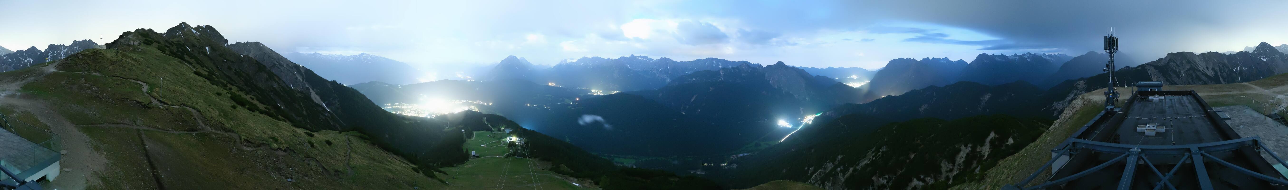 Archiv Foto Webcam Seefeld Rosshütte - Bergstation Seefelder Joch