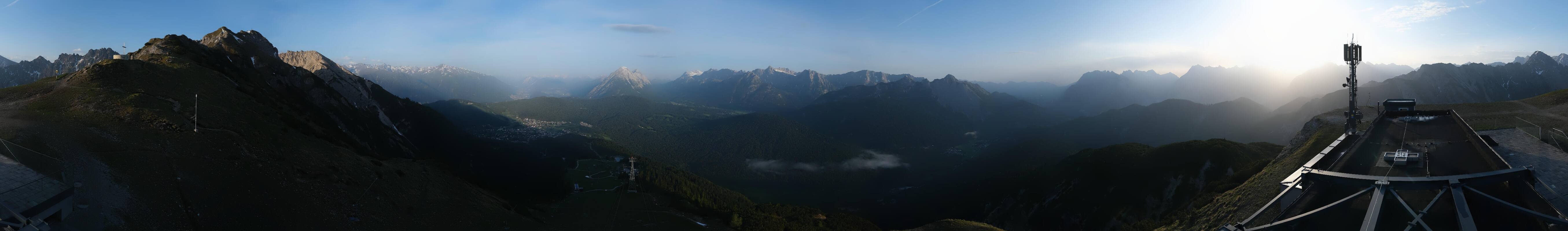 Archiv Foto Webcam Seefeld Rosshütte - Bergstation Seefelder Joch