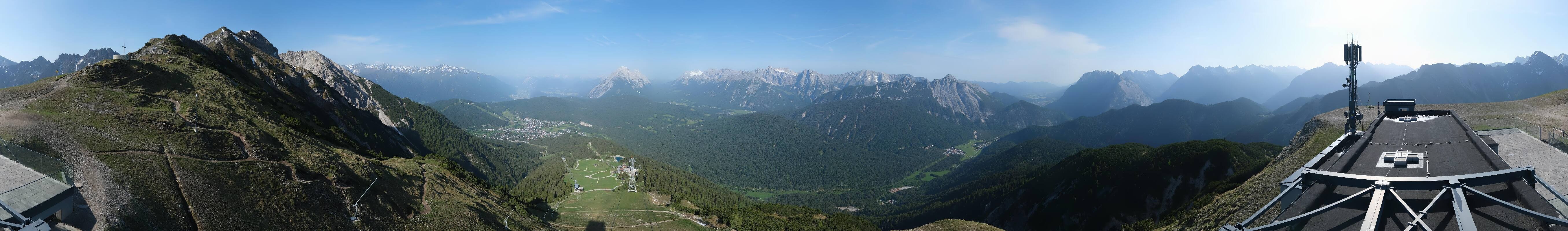 Archiv Foto Webcam Seefeld Rosshütte - Bergstation Seefelder Joch