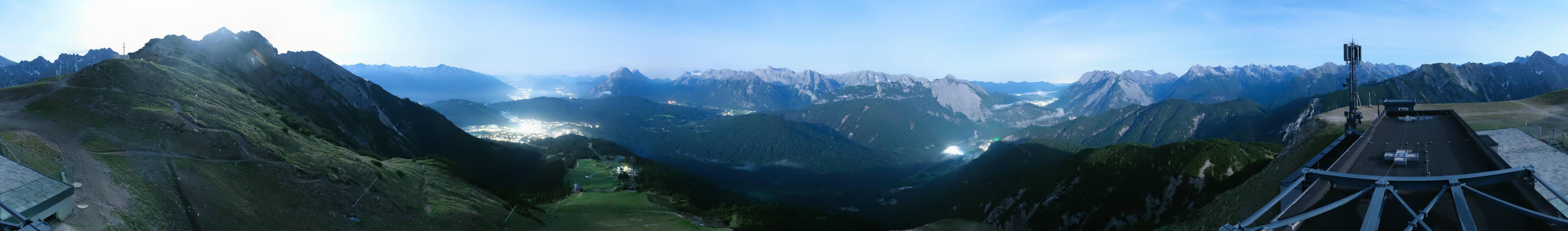 Archiv Foto Webcam Seefeld Rosshütte - Bergstation Seefelder Joch