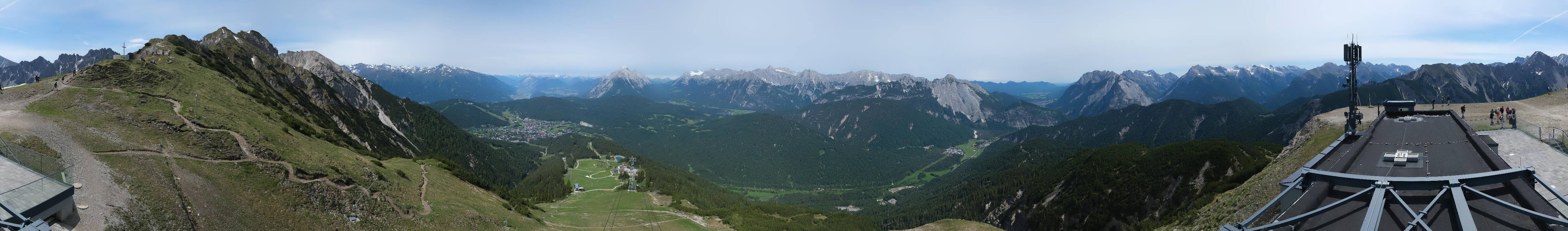 Archiv Foto Webcam Seefeld Rosshütte - Bergstation Seefelder Joch