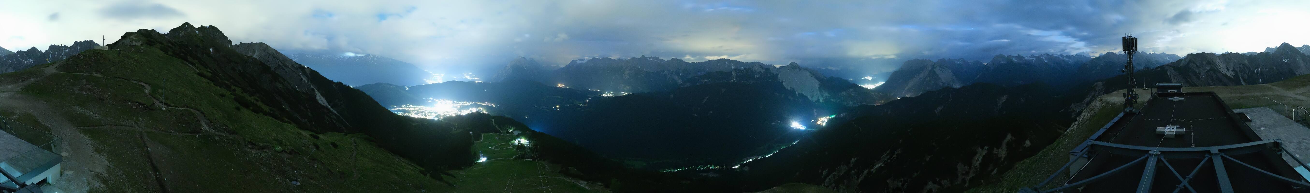 Archiv Foto Webcam Seefeld Rosshütte - Bergstation Seefelder Joch