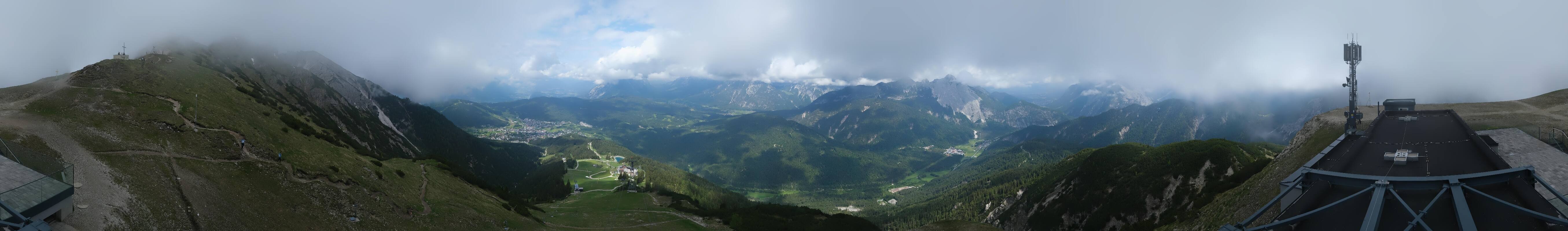 Archiv Foto Webcam Seefeld Rosshütte - Bergstation Seefelder Joch