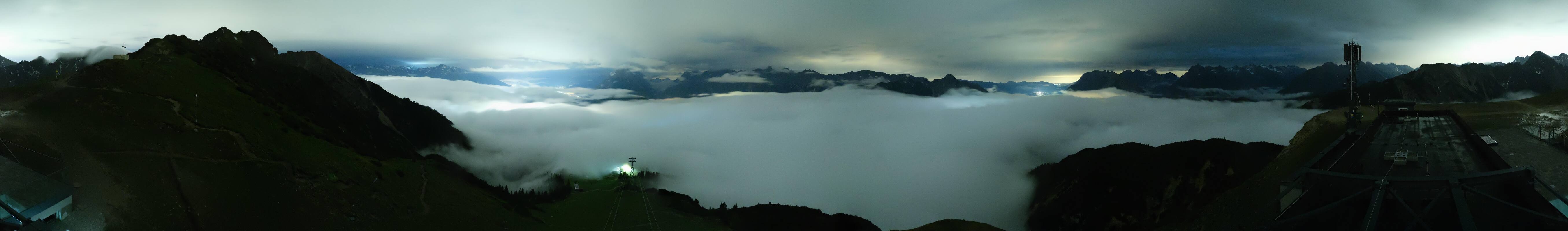 Archiv Foto Webcam Seefeld Rosshütte - Bergstation Seefelder Joch