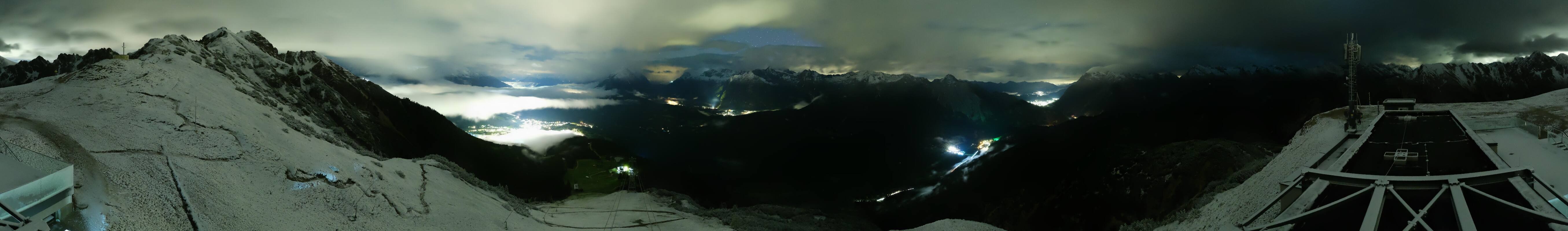 Archiv Foto Webcam Seefeld Rosshütte - Bergstation Seefelder Joch