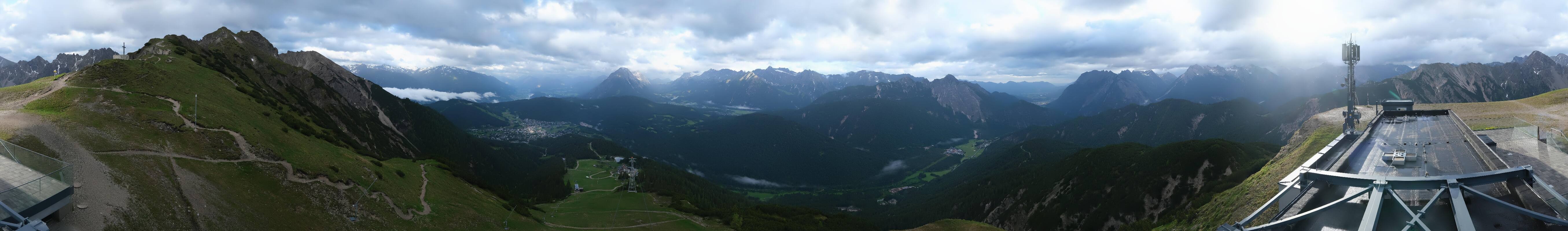 Archiv Foto Webcam Seefeld Rosshütte - Bergstation Seefelder Joch