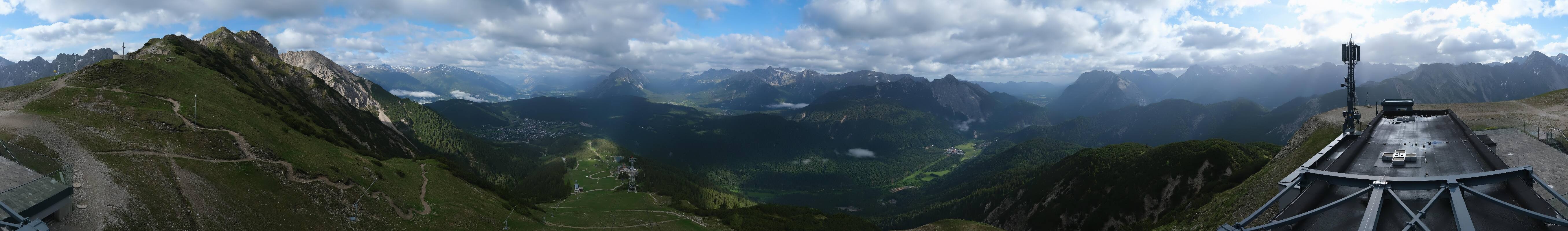 Archiv Foto Webcam Seefeld Rosshütte - Bergstation Seefelder Joch