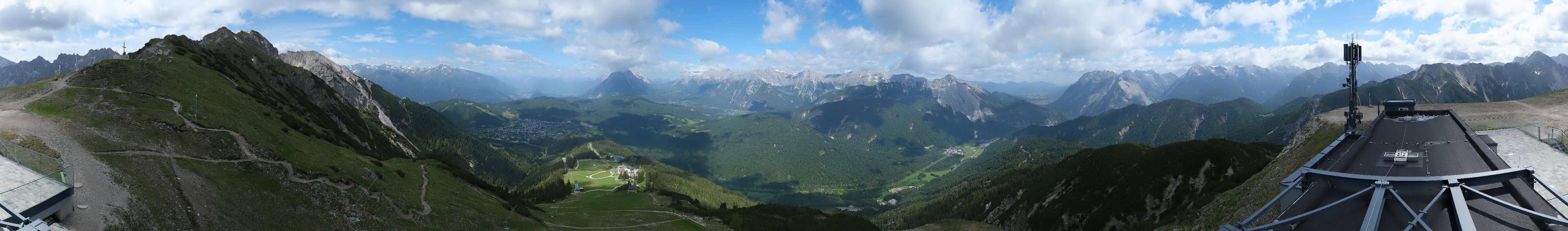 Archiv Foto Webcam Seefeld Rosshütte - Bergstation Seefelder Joch