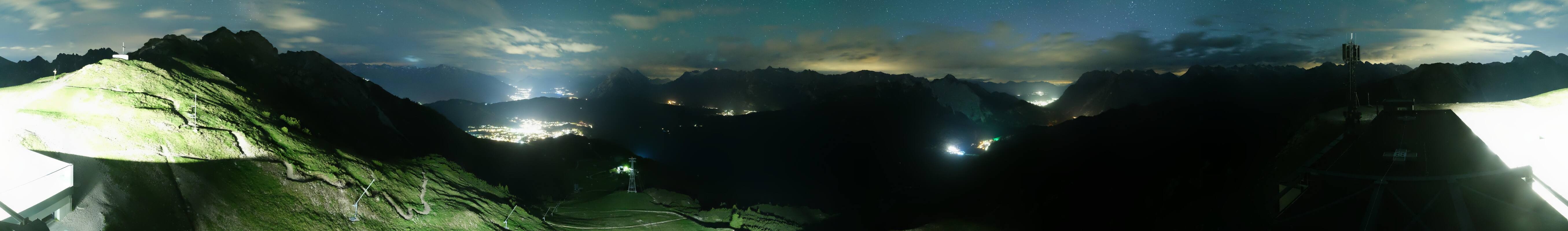 Archiv Foto Webcam Seefeld Rosshütte - Bergstation Seefelder Joch