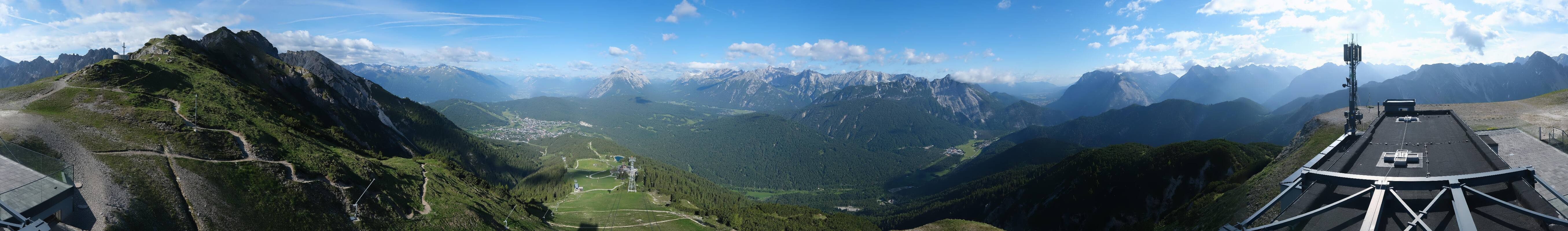 Archiv Foto Webcam Seefeld Rosshütte - Bergstation Seefelder Joch