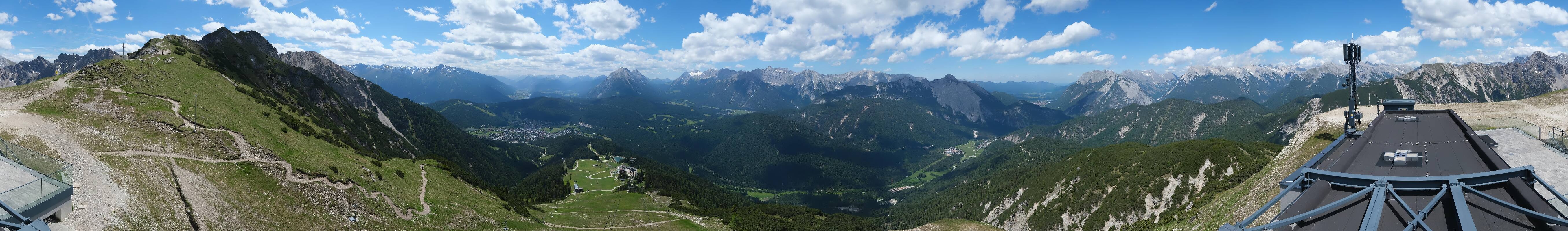 Archiv Foto Webcam Seefeld Rosshütte - Bergstation Seefelder Joch
