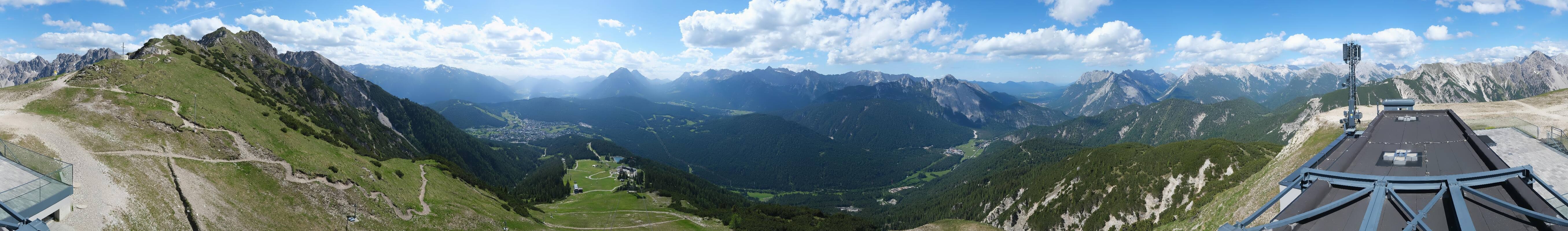 Archiv Foto Webcam Seefeld Rosshütte - Bergstation Seefelder Joch