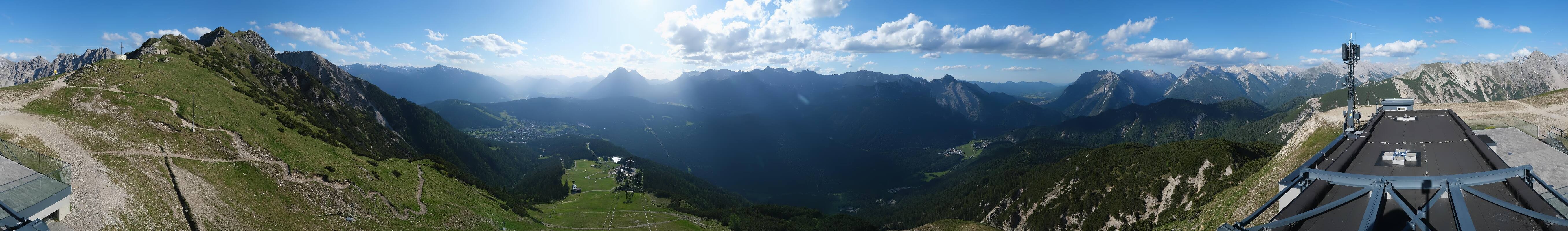 Archiv Foto Webcam Seefeld Rosshütte - Bergstation Seefelder Joch