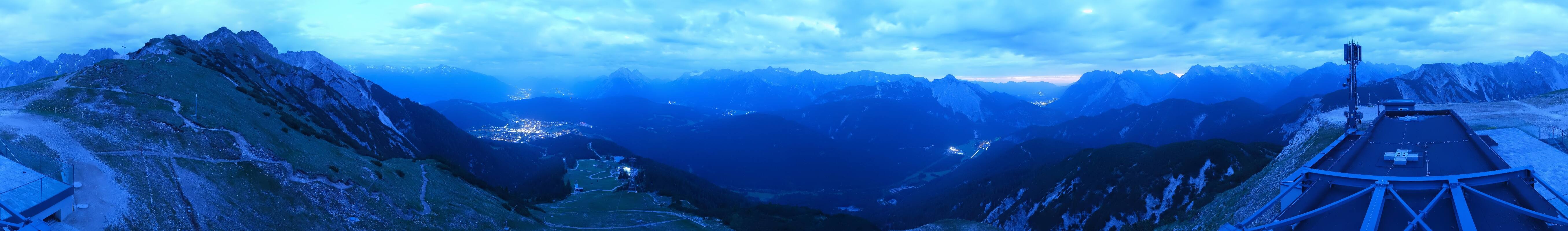 Archiv Foto Webcam Seefeld Rosshütte - Bergstation Seefelder Joch