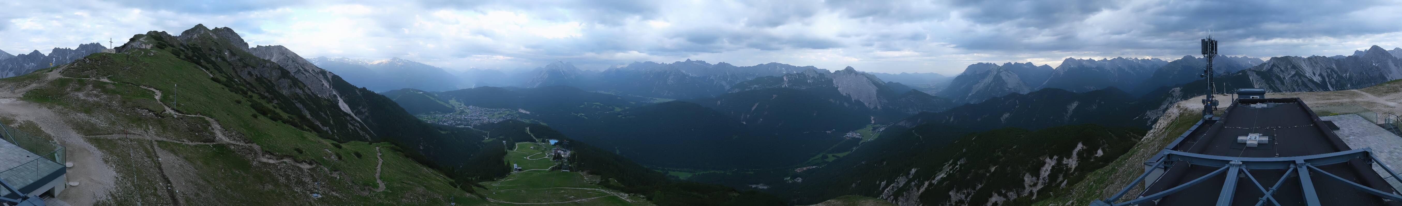 Archiv Foto Webcam Seefeld Rosshütte - Bergstation Seefelder Joch