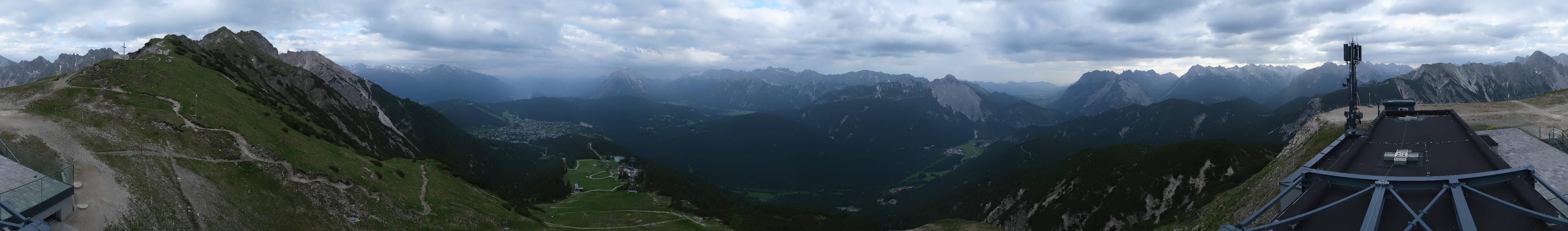 Archiv Foto Webcam Seefeld Rosshütte - Bergstation Seefelder Joch