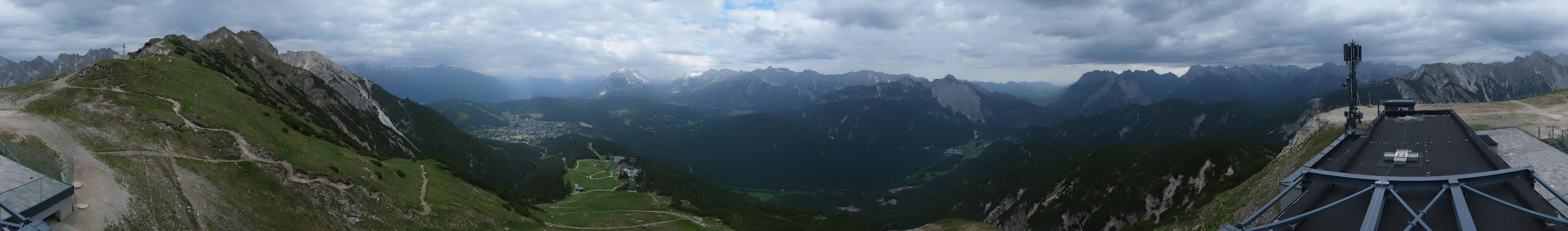 Archiv Foto Webcam Seefeld Rosshütte - Bergstation Seefelder Joch