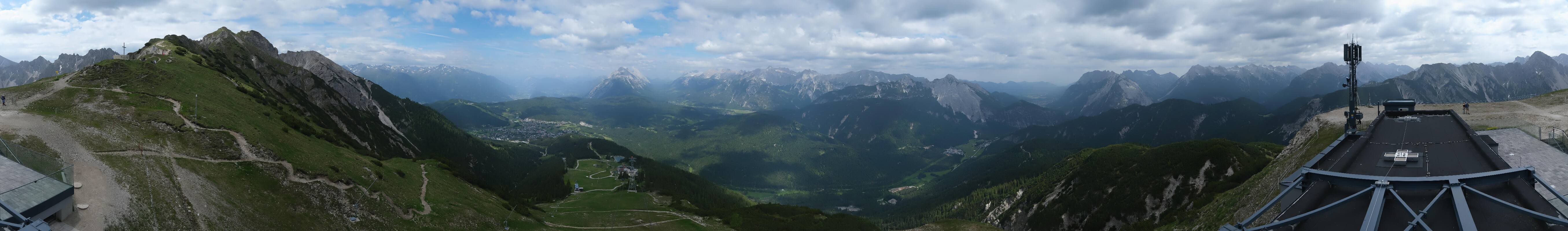 Archiv Foto Webcam Seefeld Rosshütte - Bergstation Seefelder Joch
