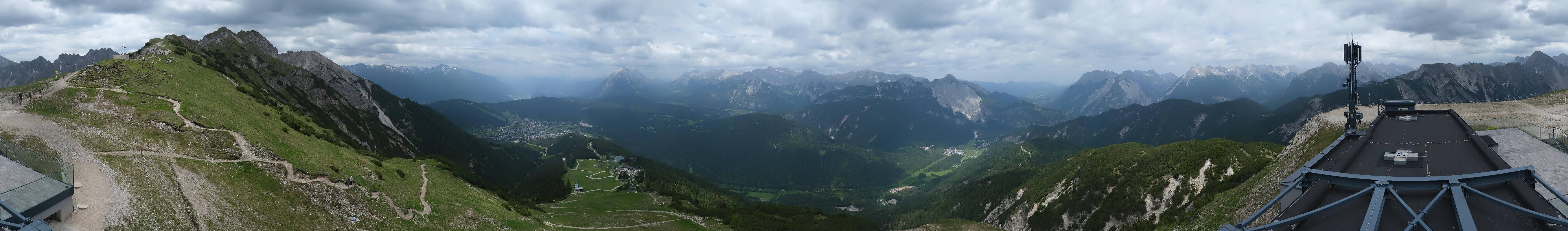 Archiv Foto Webcam Seefeld Rosshütte - Bergstation Seefelder Joch