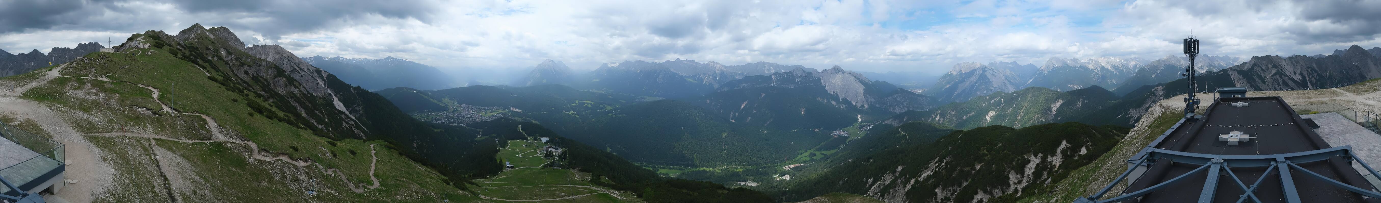 Archiv Foto Webcam Seefeld Rosshütte - Bergstation Seefelder Joch