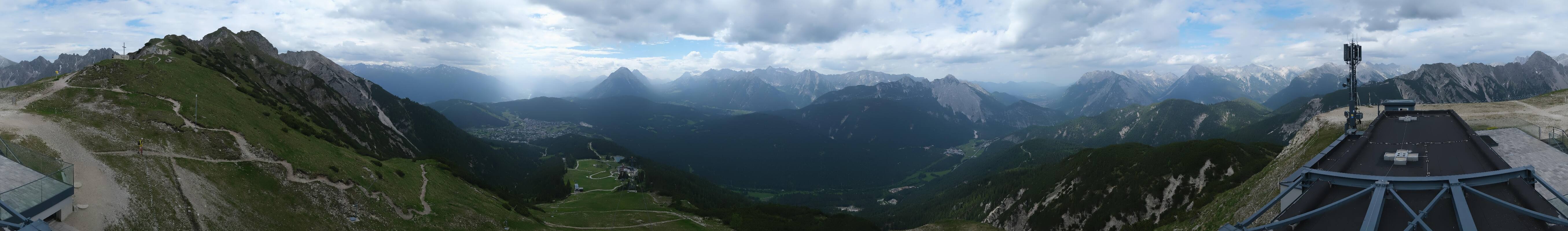 Archiv Foto Webcam Seefeld Rosshütte - Bergstation Seefelder Joch