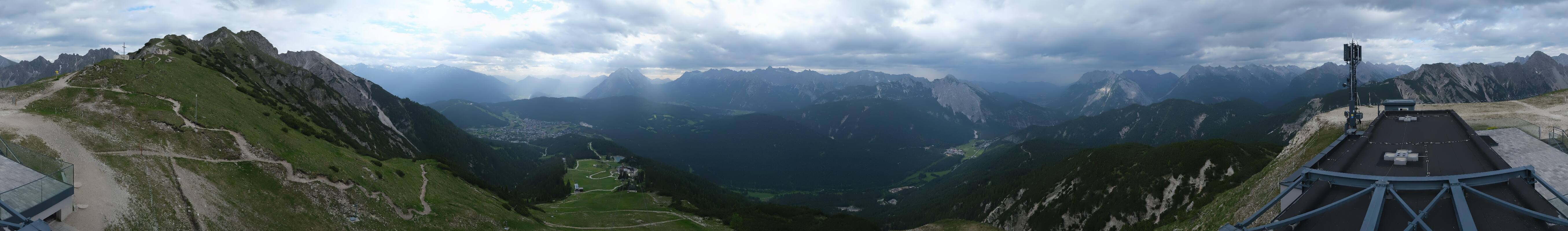 Archiv Foto Webcam Seefeld Rosshütte - Bergstation Seefelder Joch
