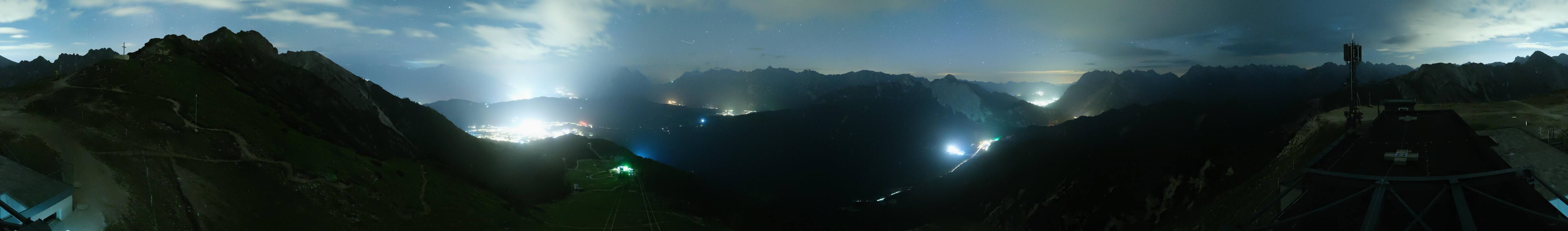Archiv Foto Webcam Seefeld Rosshütte - Bergstation Seefelder Joch