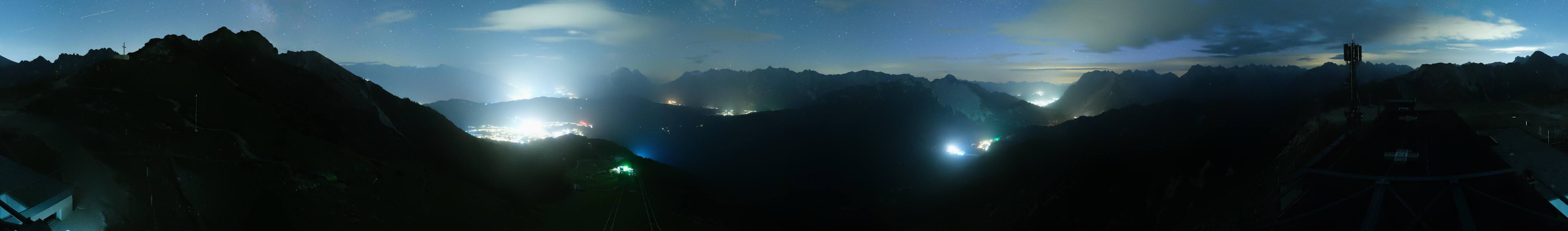 Archiv Foto Webcam Seefeld Rosshütte - Bergstation Seefelder Joch