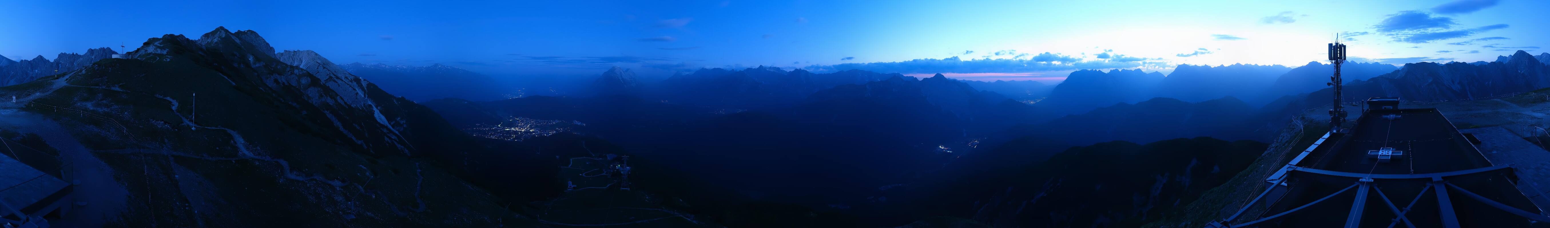 Archiv Foto Webcam Seefeld Rosshütte - Bergstation Seefelder Joch