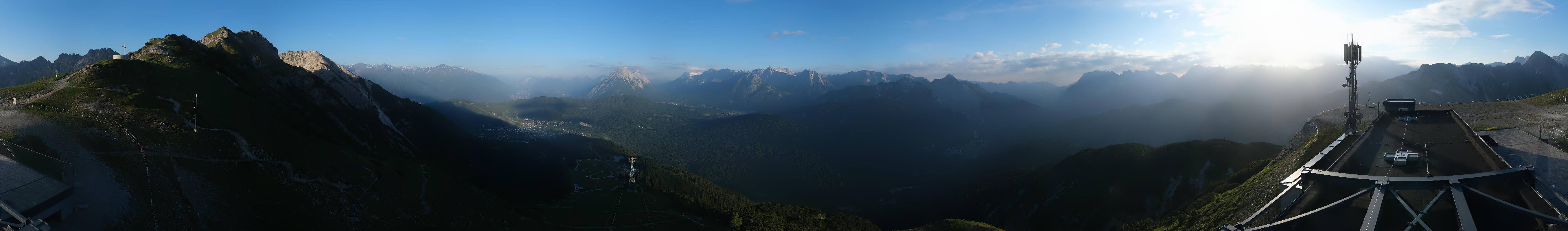 Archiv Foto Webcam Seefeld Rosshütte - Bergstation Seefelder Joch