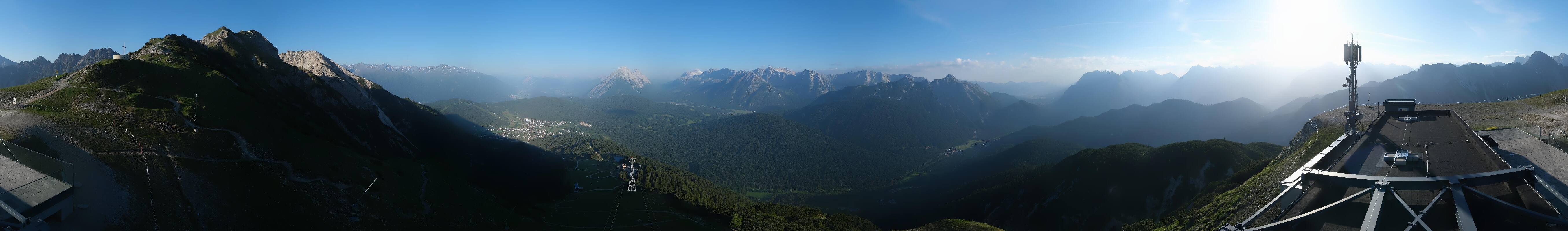 Archiv Foto Webcam Seefeld Rosshütte - Bergstation Seefelder Joch
