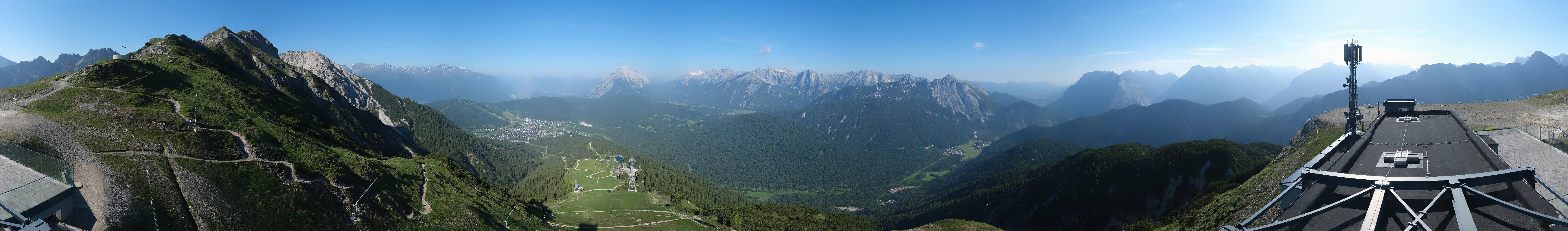 Archiv Foto Webcam Seefeld Rosshütte - Bergstation Seefelder Joch
