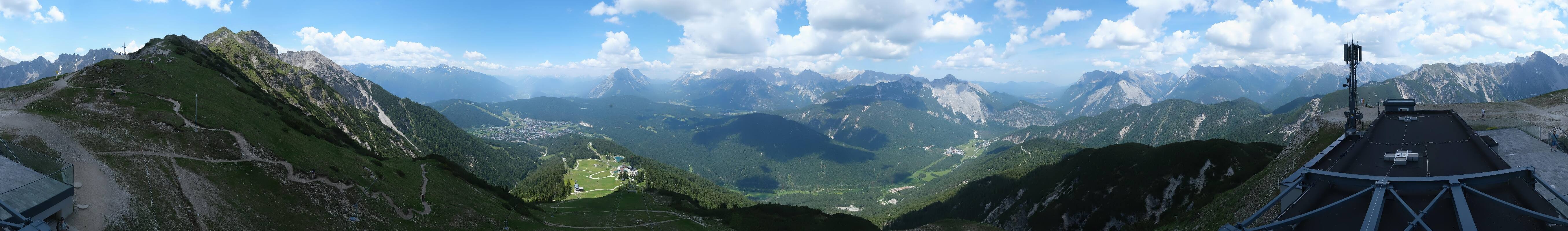 Archiv Foto Webcam Seefeld Rosshütte - Bergstation Seefelder Joch