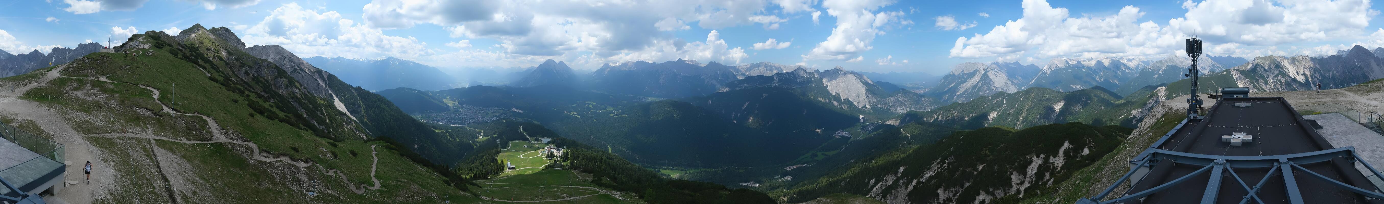 Archiv Foto Webcam Seefeld Rosshütte - Bergstation Seefelder Joch