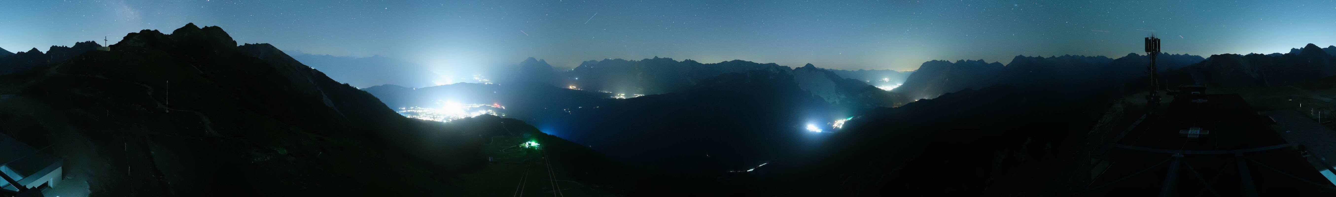 Archiv Foto Webcam Seefeld Rosshütte - Bergstation Seefelder Joch